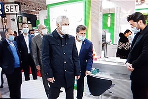 بازدید مدیرعامل پست بانک ایران از بیست و یکمین نمایشگاه بین المللی تلکام