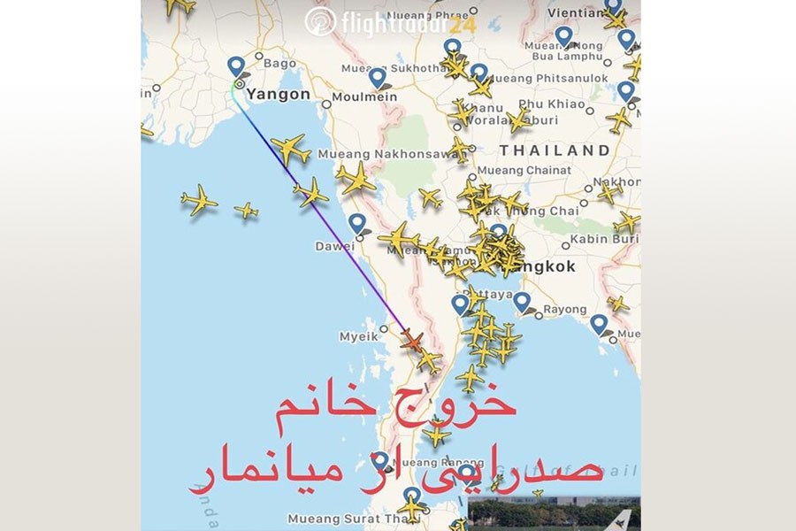 خروج گردشگر ایرانی گرفتار شده از میانمار