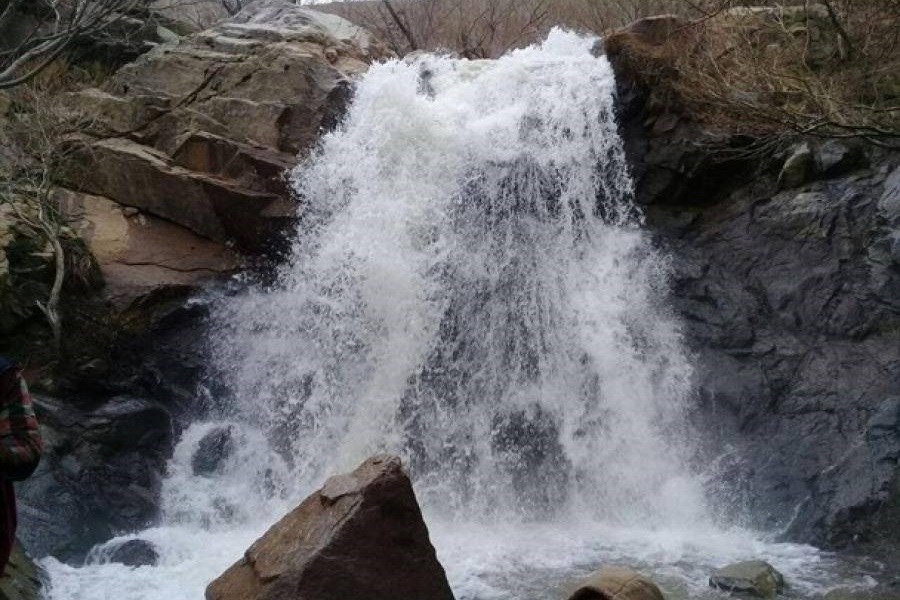 تصویر آبشار آللو سرکان ثبت ملی شد