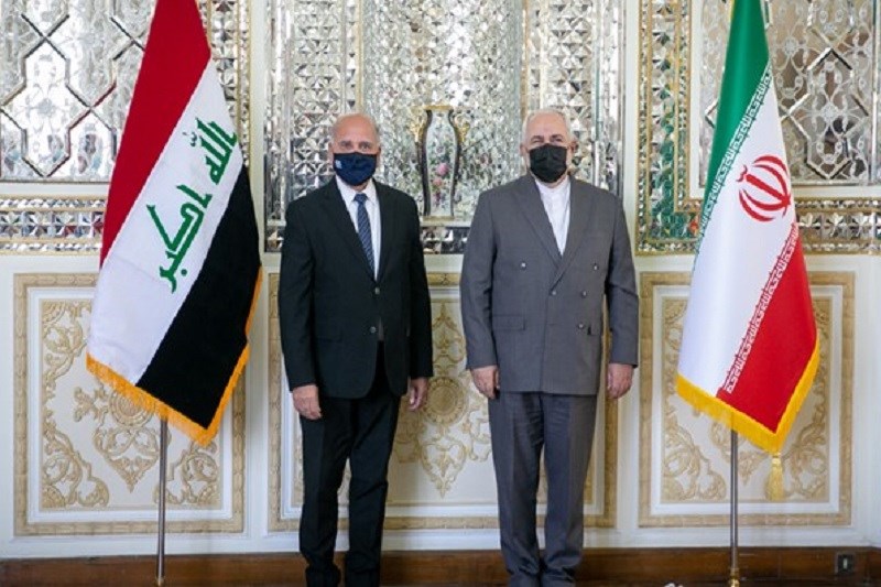 تصویر ورود وزیر خارجه عراق به تهران جهت دیدار با مقامات کشور