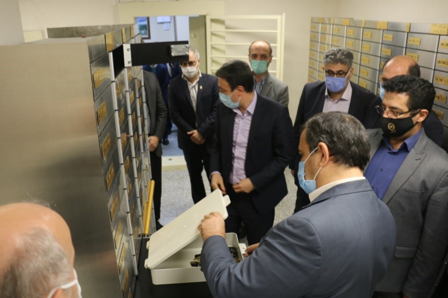تصویر افتتاح واحد صندوق های اجاره ای بانک ملی ایران در شعبه ممتاز ارومیه