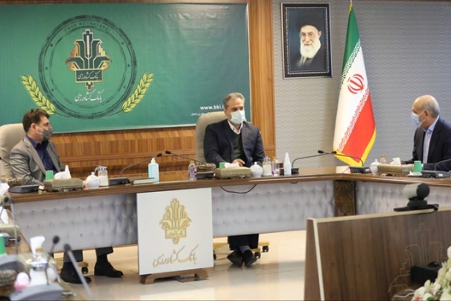 جلسه مشترک وزیر جهاد کشاورزی، استاندار کرمان و هیأت مدیره بانک کشاورزی