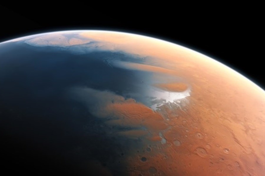 تصویر محل تجمع آب کره مریخ پیدا شد