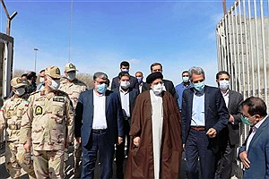 بازدید رئیس قوه قضائیه از ناحیه مرزی دوغارون