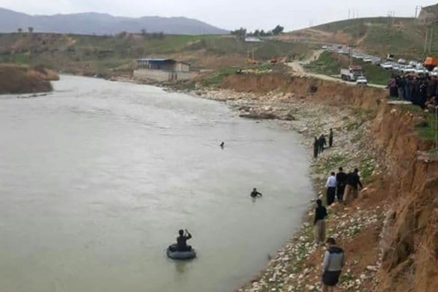 پیدا شدن جنازه جوان هلیلانی در رودخانه پس از 10روز بی خبری