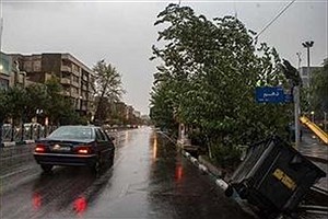 اعلام هشدار بارش باران و وزش باد شدید در آذربایجان‌‌غربی