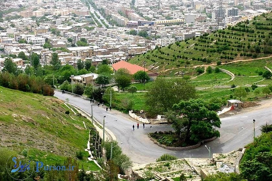 تصویر «سنندج»؛ شهر هزار تپه ایران