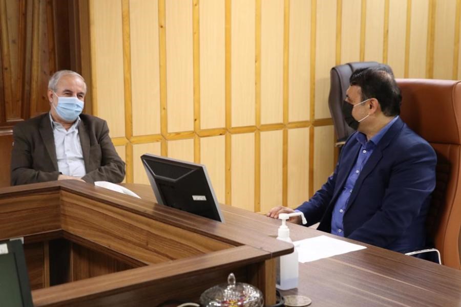 دیدار نوروزی نماینده مردم رشت در مجلس شورای اسلامی با فرماندار+ عکس