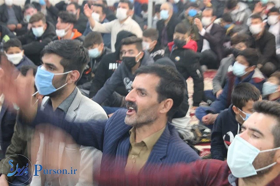 جشن نیمه شعبان در «توپ آغاج» کردستان