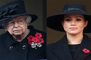 عروس جنجالی ملکه به خاکسپاری پدربزرگ شوهرش می رود؟!