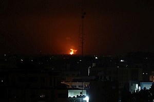 حمله هواپیمای رژیم صهیونسیتی به غزه