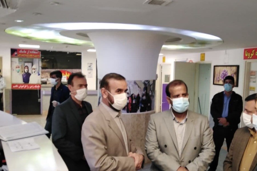 تصویر افتتاح بیمارستان ده تختخوابی در سنقر