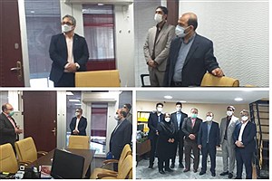 مدیرعامل بیمه میهن از شعبه غرب تهران بازدید کرد