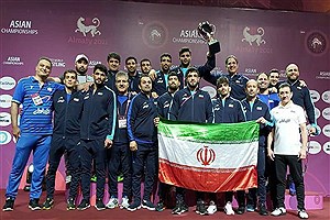 «قهرمانی آسیا» برای پهلوانان کشتی آزاد ایران با حمایت همراه اول