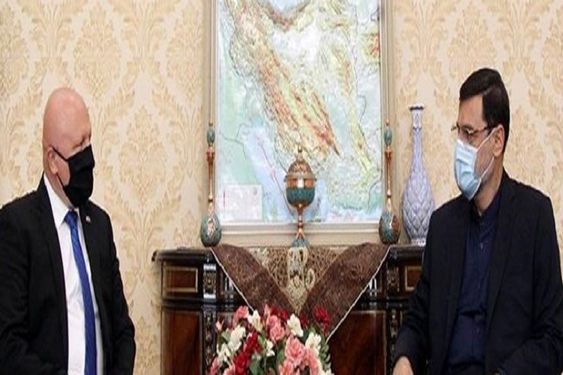 تصویر دیدار سفیر اسلواکی با نایب رئیس مجلس&#47; تاکید بر همکاری دو کشور در مبارزه با کرونا