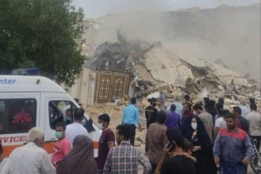 منزل مسکونی در جهرم منفجر شد