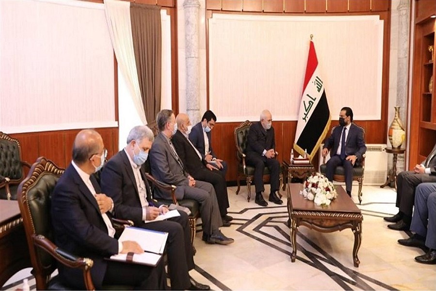 تصویر جزئیات ملاقات ظریف با رئیس مجلس عراق