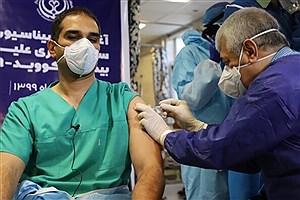 آغاز واکسیناسیون  دانشجویان دانشگاه علوم پزشکی البرز