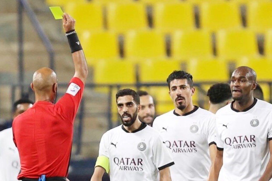 تصویر اتهام قطری‌ها به AFC بعد از حذف السد