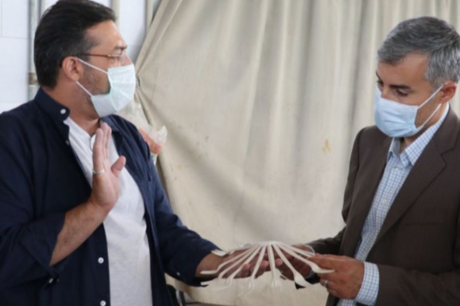 بازدید فرماندار بوئین زهرا قزوین از واحدهای تولیدی
