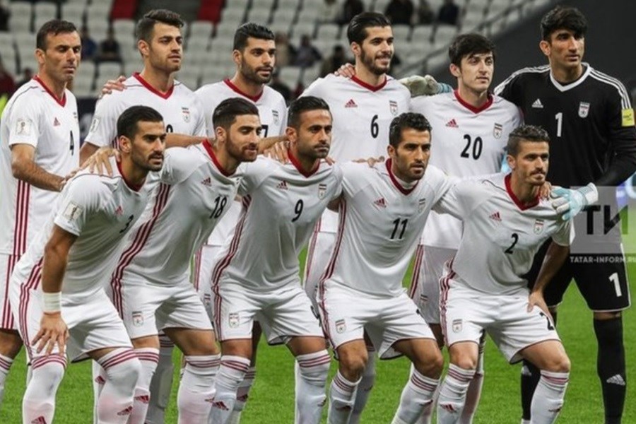 تصویر تیم ملی فوتبال ایران در رده دوم قاره کهن
