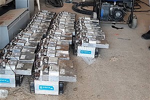 کشف ۸۸ دستگاه استخراج ارز دیجیتال در شهرستان اهواز