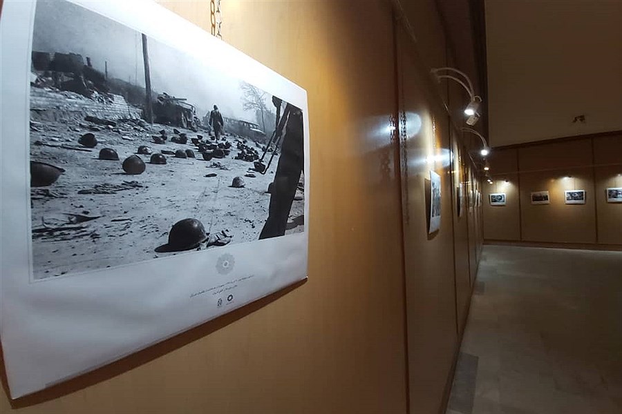 تصویر بازگشایی نمایشگاه عکس سالروز آزادی خرمشهر