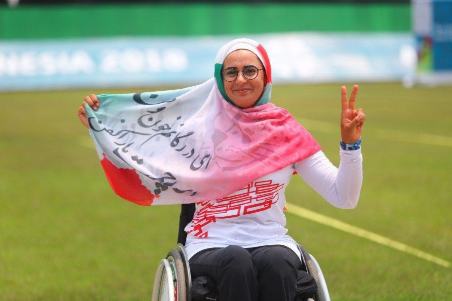 تصویر کمان‌دار ایرانی در میان برترین چهره‌های پارالمپیک توکیو 2020