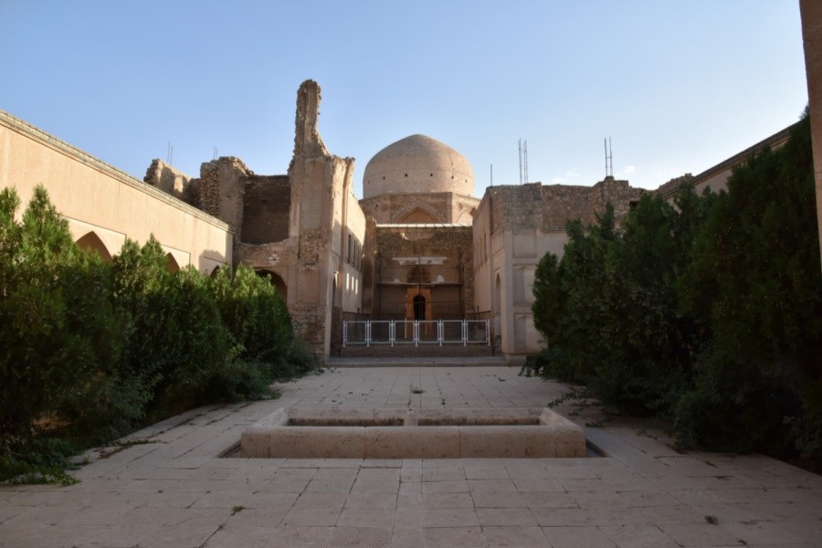 تصویر آرامگاه چلبی اوغلو در سلطانیه مرمت اضطراری می‌شود