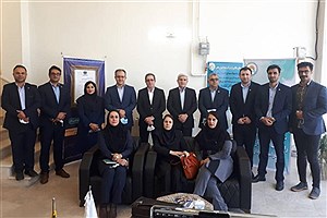 بازدید مدیرعامل بیمه ایران معین از شعبه انزلی