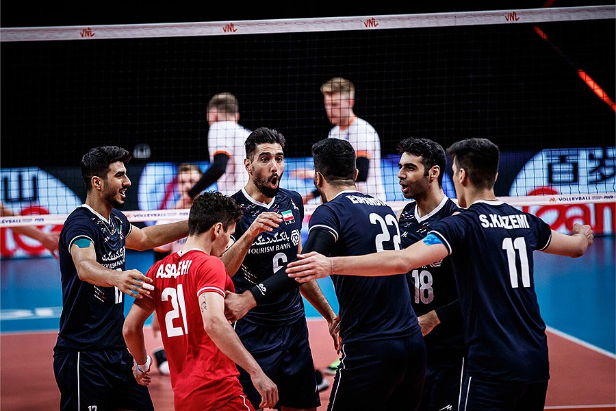 تیم ملی والیبال ایران در رده هشتم جهان قرار گرفت