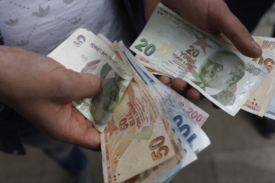 تصویر با کاهش نرخ بهره در ترکیه ارزش لیر ریزش کرد