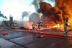 تشکیل تیم تخصصی بیمه ایران برای ارزیابی خسارت آتش سوزی پالایشگاه تهران