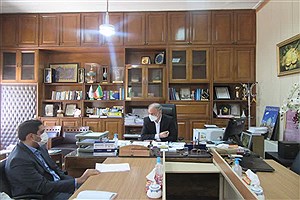 دیدار سرپرست اداره کل کتابخانه‌های عمومی استان با مدیر کل امور مالیاتی استان اصفهان