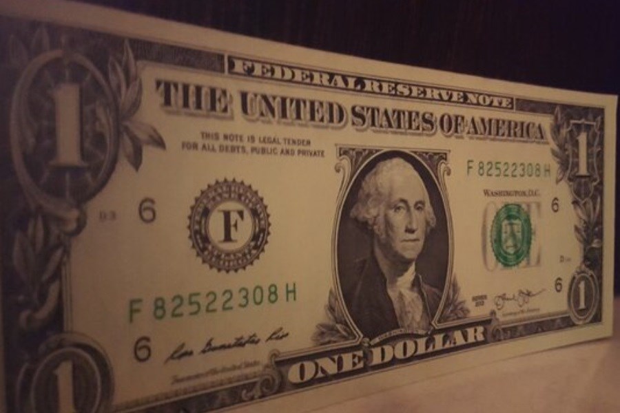 تصویر افت ارزش دلار برای سومین جلسه متوالی