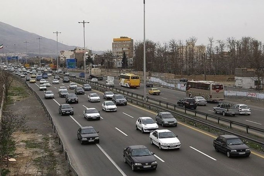 تردد در جاده‌های استان مرکزی ۲۷ درصد افزایش یافت