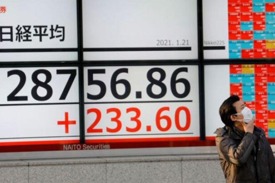 تصویر ریزش سهام آسیا پس از سقوط دیشب وال استریت
