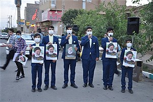 برگزاری جشن خیابانی به مناسبت دهه کرامت در یزد