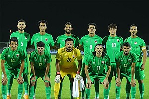 تساوی تیم فوتبال عراق در دومین بازی تدارکاتی اش