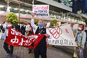 گروهی از ژاپنی ها مخالف برگزاری المپیک