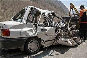هشت مصدوم در حادثه رانندگی در شهرستان لنجان اصفهان