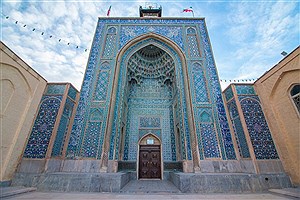 آغاز مرمت کاشی‌کاری مسجد ملک کرمان