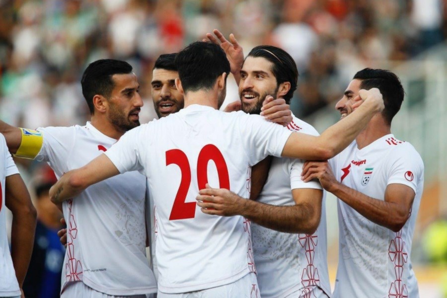 تصویر کریم و سردار در رده سوم جدول گلزنان مقدماتی جام جهانی