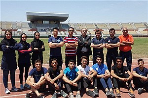 تیم ملی دوومیدانی به قزاقستان سفر کردند