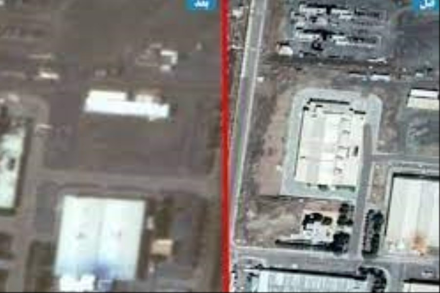 تصویر حمله پهپادی به مرکز اتمی کرج و چند نکته