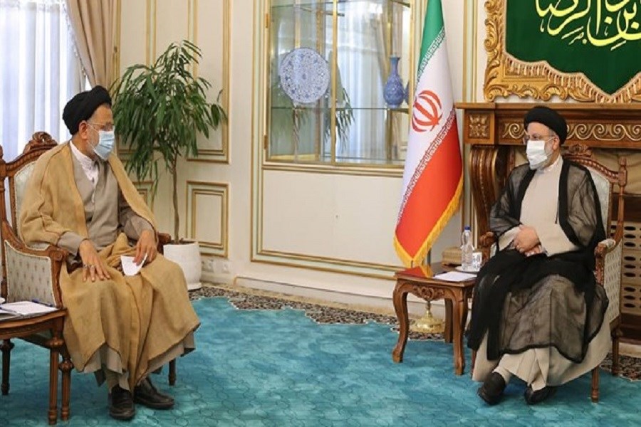 تصویر دیدار وزیر اطلاعات با‌ رییس جمهور منتخب