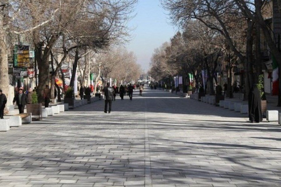 تصویر احداث 8 پیاده راه در مناطق مختلف تبریز