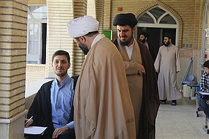 بازدید مدیر حوزه علمیه استان کردستان از امتحانات طلاب کامیارانی
