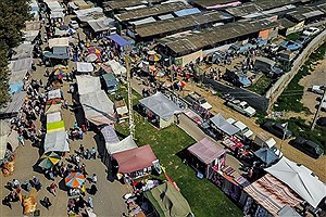 بازگشایی جمعه‌ بازار جویبار مازندران بعد از 15 ماه
