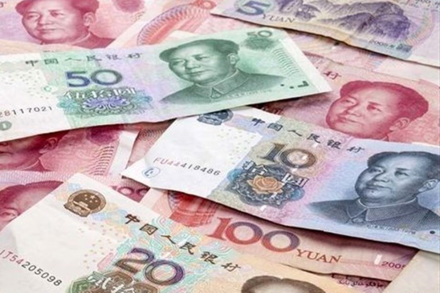 تصویر یوان چین در حال گرفتن جای دلار